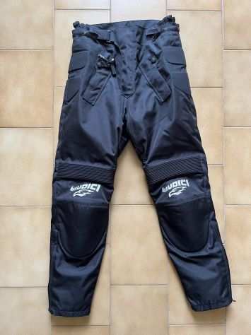 Pantaloni Moto In Tessuto Giudici Tecnico Tre Strati Estate- Inverno Impermeabil