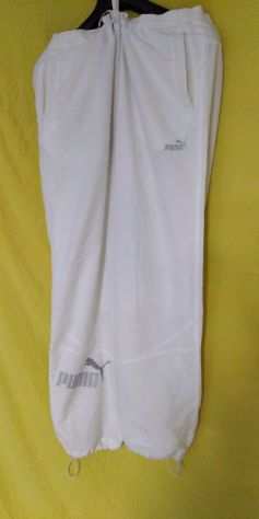 Pantaloni PUMA da uomo, di colore bianco, taglia 5254.