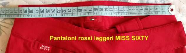 Pantaloni rossi leggeri MISS SIXTY