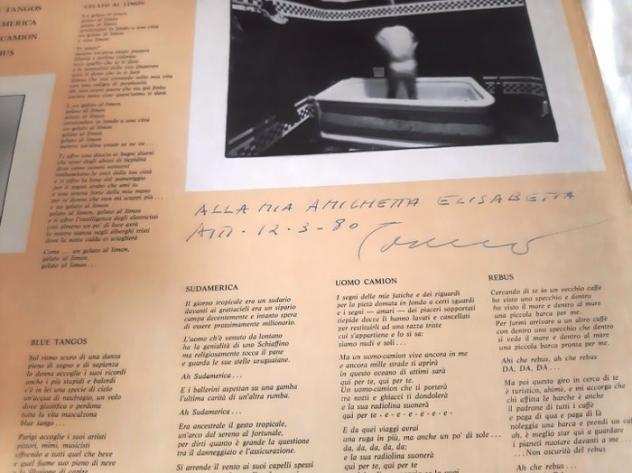 Paolo Conte - Signed LP - Un Gelato al Limon - Disco in vinile - 1979