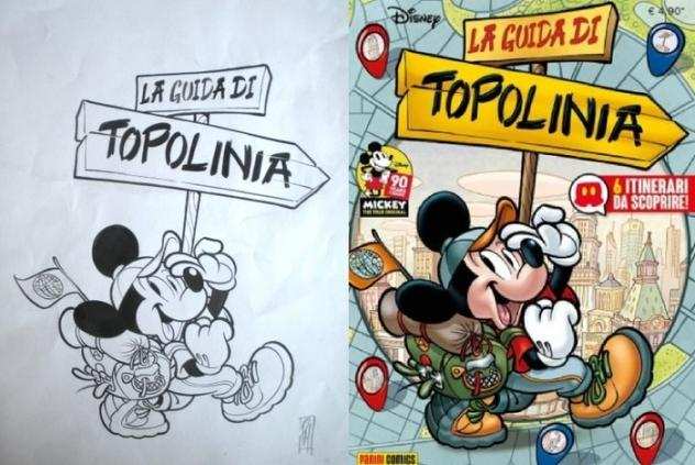 Paolo Mottura - 1 Original cover - Topolino - Guida di Topolinia - 2018