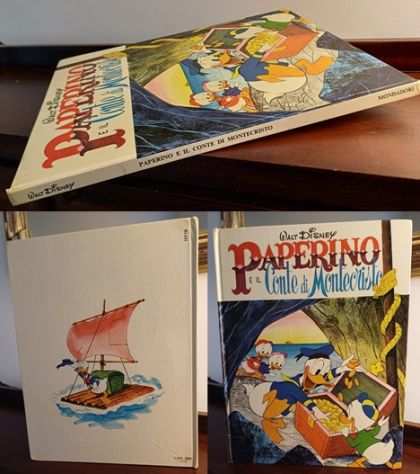 PAPERINO E IL Conte di Montecristo, Mondadori 1 Ed. 1973.