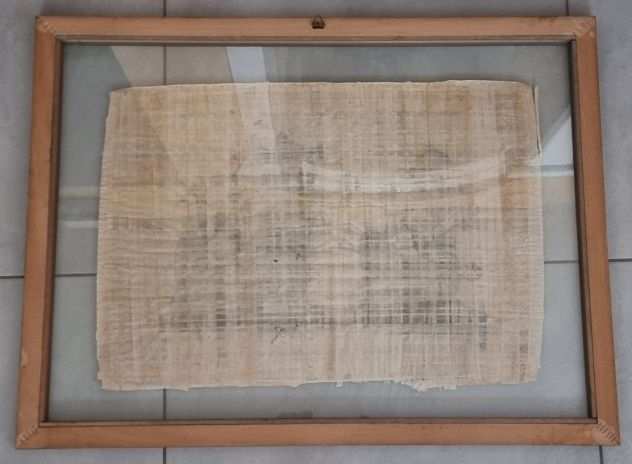 Papiro egiziano originale dellartista S. Gharib dimensioni 63x44cm