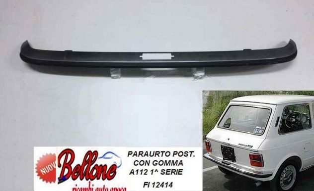 PARAURTI A112 1 SERIE POST. CROMATO