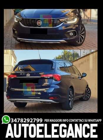 PARAURTI INFERIORE PER FIAT TIPO SW IN ABS ANTERIORE  POSTERIORE-mostra il tit