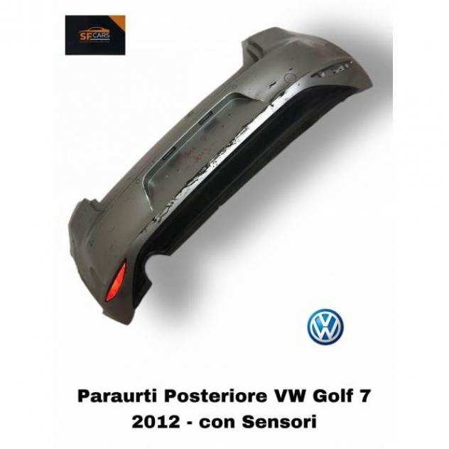 PARAURTI POSTERIORE COMPLETO VOLKSWAGEN Golf 7 Berlina (12)