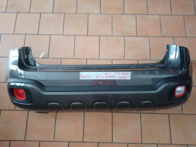 paraurti posteriore con sensori fiat panda cross 2014gt23