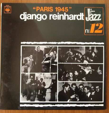 PARIS 1945 Django Reinhardt Vi Piace il Jazz 12 - 1968