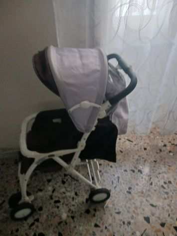 Passeggino bianco viola Chicco