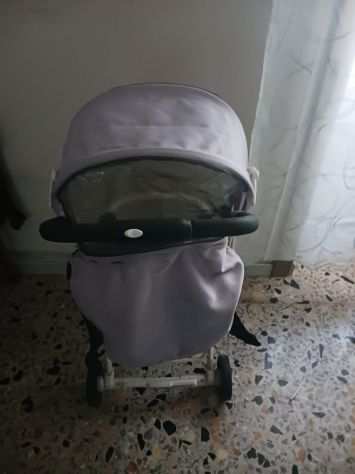 Passeggino bianco viola Chicco