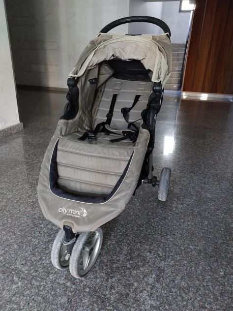 Passeggino City Mini Baby Jogger 3 ruote  Culla Navicella Compact Pram