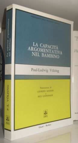 Paul-Ludwig Voelzing - La capacitagrave argomentativa del bambino