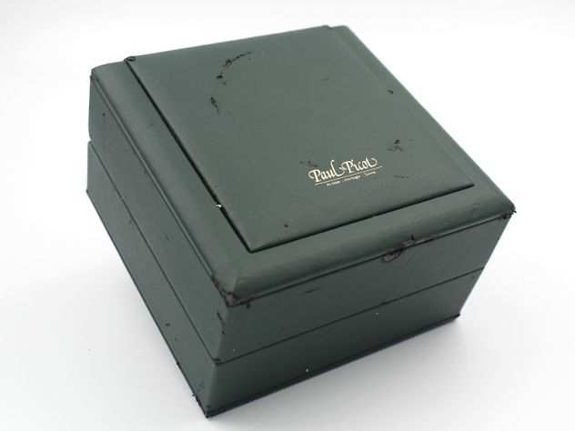 Paul Picot Watch Box Colore Verde Vintage USATA CON DIFETTI  Box Esterno Verde