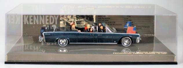 Pauls Model Art-Minichamps - Vettura Raro Lincoln Continental Presidential Car 1961 J.F. Kennedy - 1990-1999 - Germania
