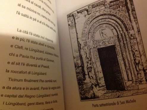 Pavia e la so storia Semiseria in dialett