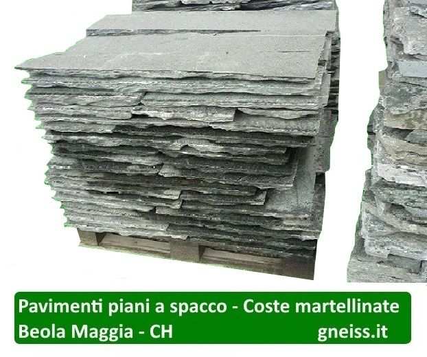 Pavimenti Beola Maggia - Coste martellinate