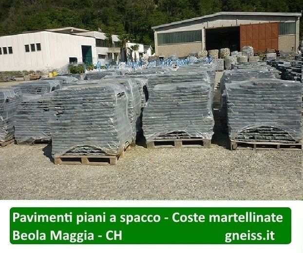 Pavimenti Beola Maggia - Coste martellinate