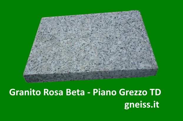 Pavimento in GRANITO ROSA BETA, Piano Grezzo, Misure alla Romana