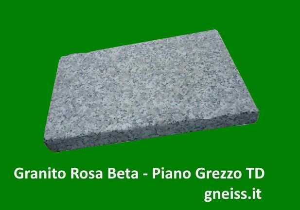 Pavimento in GRANITO ROSA BETA, Piano Grezzo, Misure alla Romana