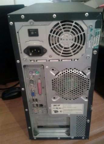 PC ACER RAM 4GB HDD 80GB Masterizzatore Mouse