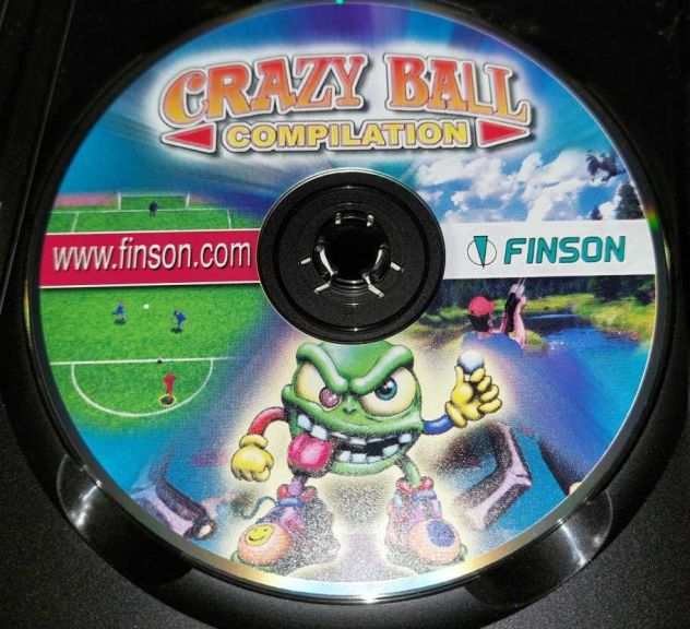 PC CD-ROM 3D CRAZY BALL COMPILATION FINSON