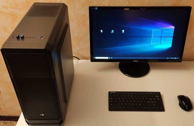 PC Desktop Intel i5 GamingUfficio  Monitor Asus