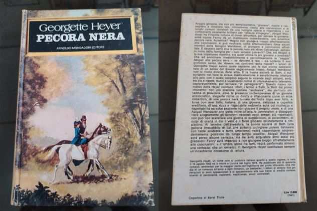 PECORA NERA, Georgette Heyer, A. Mondadori, 1 Ediz. Settembre 1974.