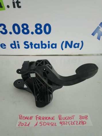 Pedale frizione peugeot 208 2021 1.5 diesel 9824262180