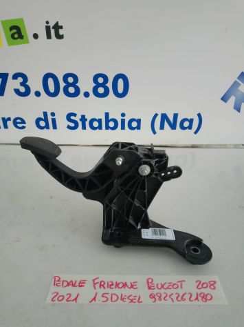 Pedale frizione peugeot 208 2021 1.5 diesel 9824262180