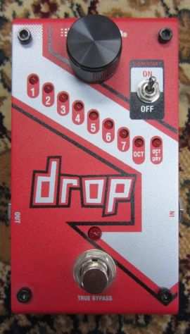 Pedale per basso e chitarra DigiTech the drop polyphonic drop tune