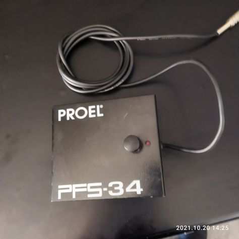 pedale switch della Proel.PFS-34