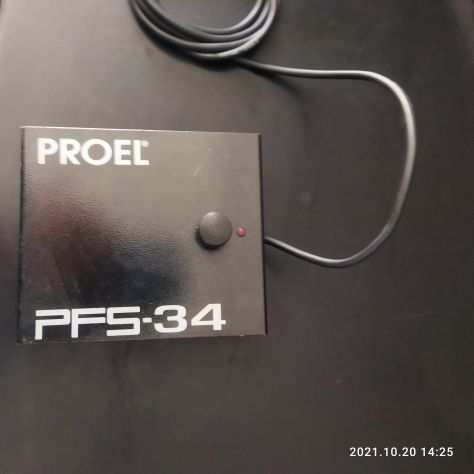 pedale switch della Proel.PFS-34