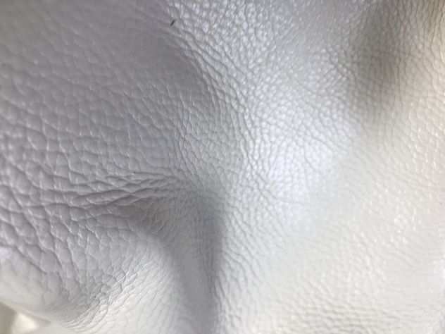 Pelle bianca concia mista bottalata per artigianato