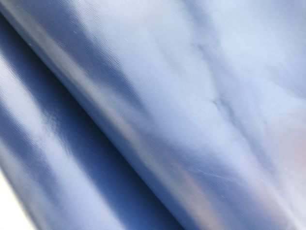Pelle canguro Blu oltremare