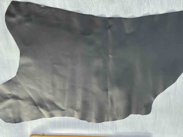 Pelle di vitello liscia di colore Nero ndash Sp. 1,2