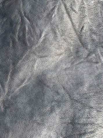 Pelle nappa anilina plissettata colore nero