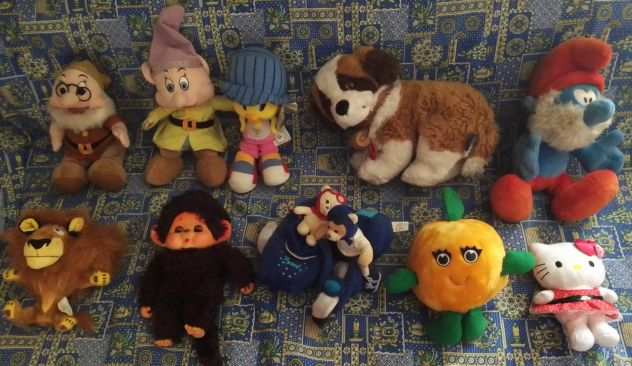 Peluche Biancaneve Moncicci Perugina e altri