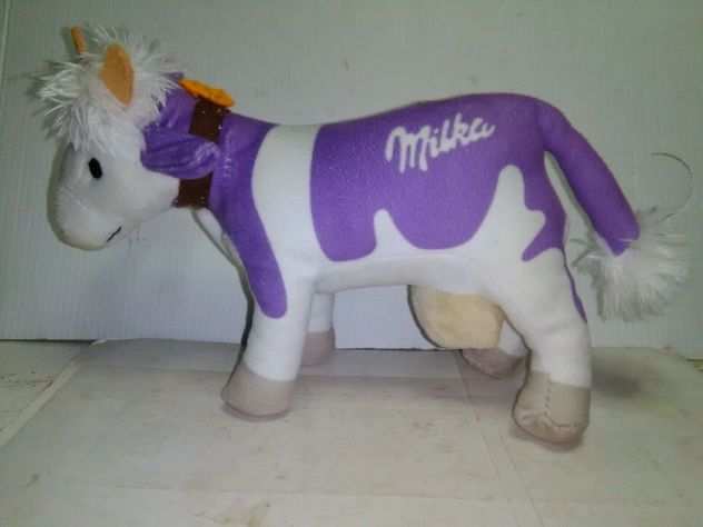 Peluche mucca MILKA pubblicitario