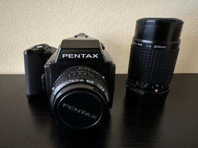 Pentax 645 (SLR)  75mm  200mm 120  fotocamera medio formato