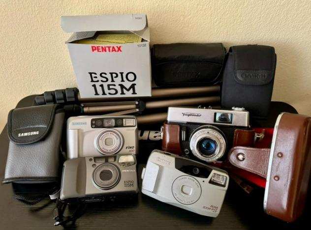 Pentax, Canon, Samsung, Voigtlander Varie Fotocamera analogica