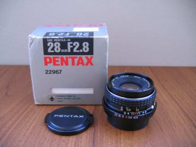 PENTAX-M SMC 28 mm. F2.8 - NUOVO