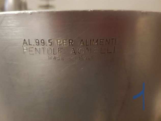 Pentola Agnelli in alluminio usata