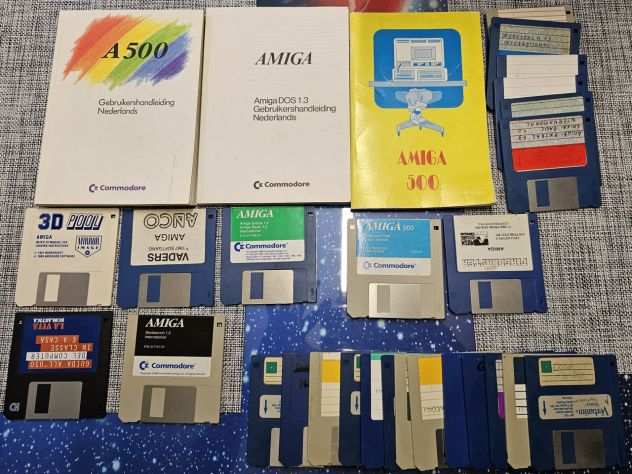 per Amiga 500 Floppy Disk 26 pezzi come vedi in foto da testare
