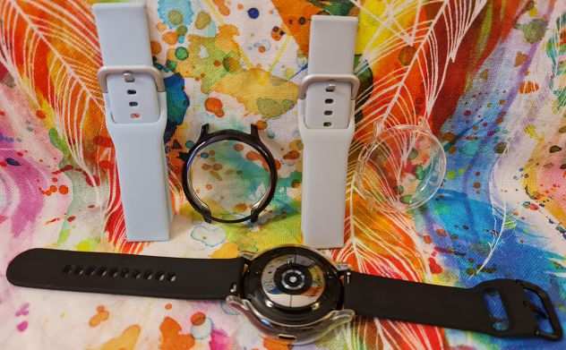 Per smartwatch Samsung cinturini e gusci protettivi in silicone trasparente