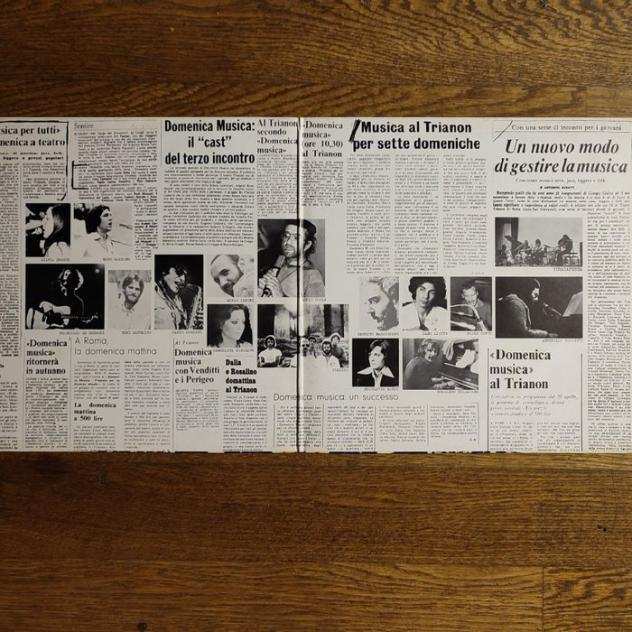 Perigeo, Toni Esposito, Stradaperta, Rino Gaetano, Francesco De Gregori, Lucio Dalla, Paolo Conte, - Trianon 75 - Domenica Musica - Very Very Rare 2L