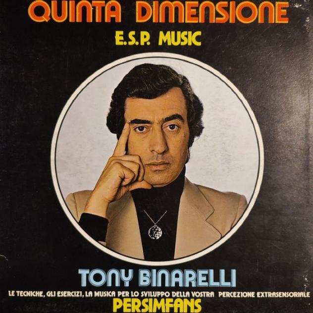 Persimfans with Tony Binarelli - Quinta Dimensione (E.S.P. Music) - 1St Pressing - Very Very Rare Prog LP Album- Unobtainable - Album LP (oggetto sing
