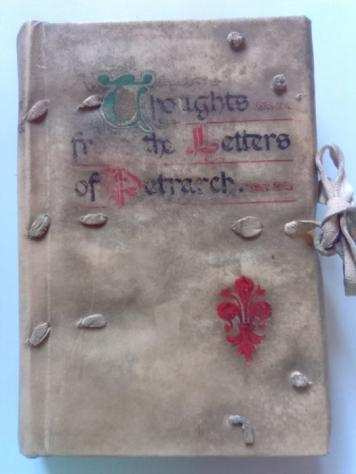 PetrarchGiulio Giannini binding - Thoughts from the letters of Petrarch - 1901