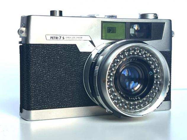Petri Flex 7 SLR  1,850mm - 7S Rangefinder con 2,845mm  Fotocamera analogica