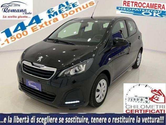 PEUGEOT - 108 - 72cv 5 porte ActiveKM CERTIFICATI