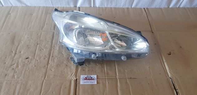 PEUGEOT 208 PROIETTORE FANALE FANALI FARO ALOGENO ANTERIORE DESTRO DX